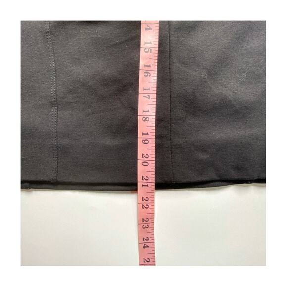 White House Black Market Black Pencil Skirt Size 12 - Picture 7 of 8